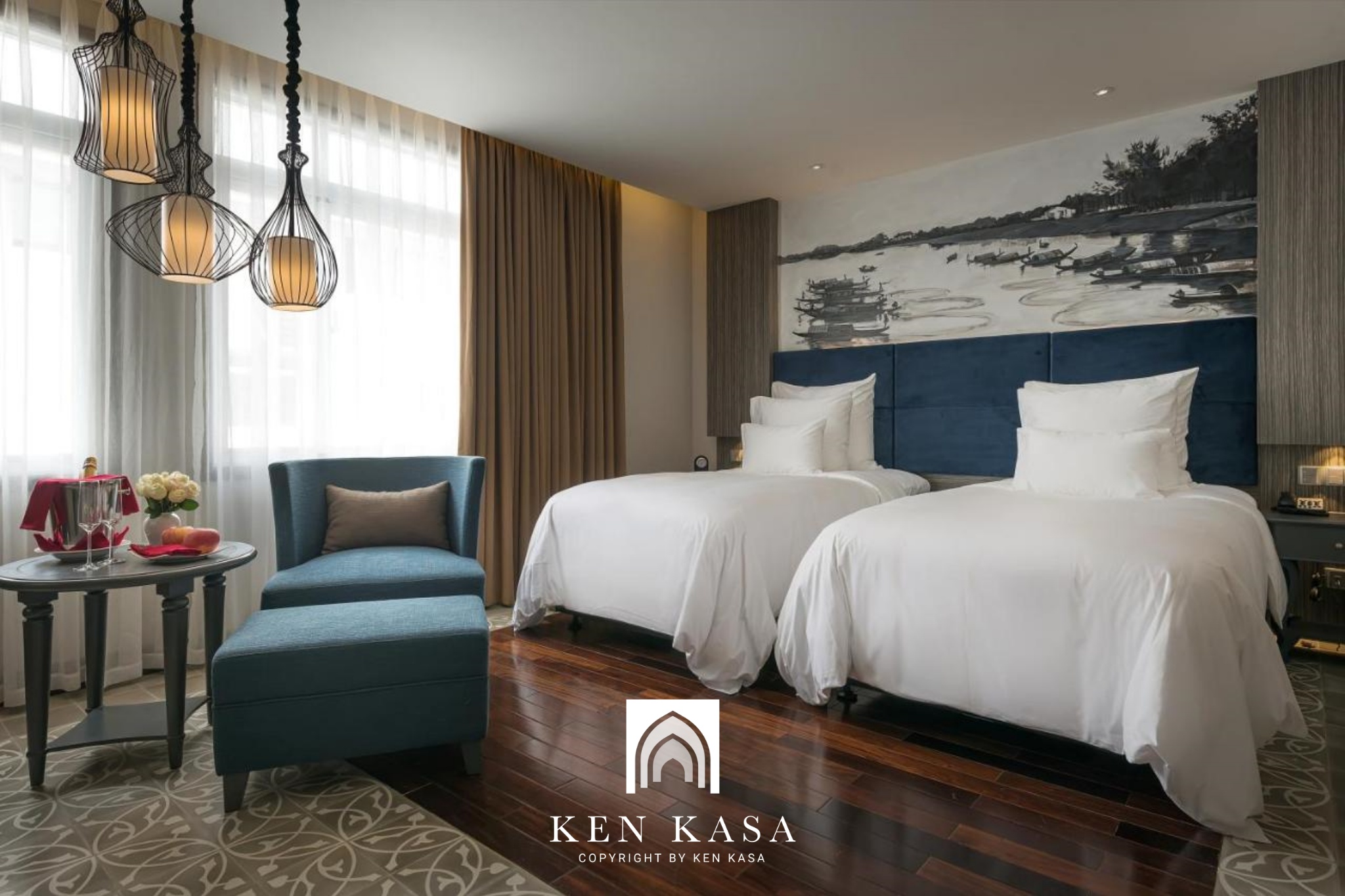 Căn phòng với lối decor hiện đại